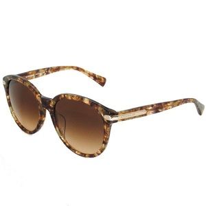 Coach Round Sunglasses in Tortoiseshell